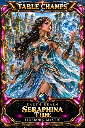 Table Champs Earth Realm avatar Seraphina Tide